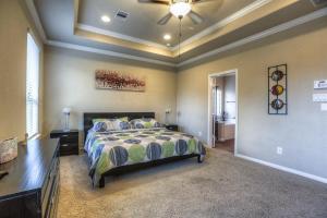 Master bedroom suite